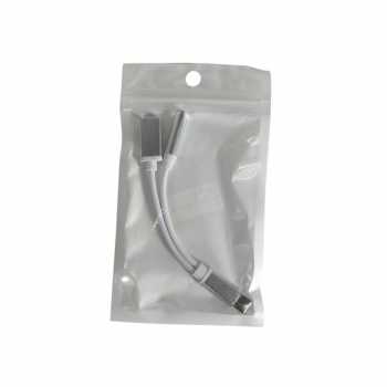 Gambar produk Clu 2in1 Kabel Splitter USB Type C to Jack Audio 3.5mm dan Type C - L45 - Kemasan