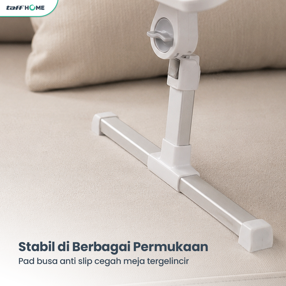 TaffHOME Meja Lipat Laptop Belajar Foldable Bed Table Adjustable - KS02 Gambar produk TaffHOME Meja Lipat Laptop Belajar Foldable Bed Table Adjustable - KS02 - 3