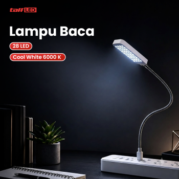 TaffLED Goodland Lampu Baca Tangkai Fleksibel LED USB 1.5W with Switch - LZY-028