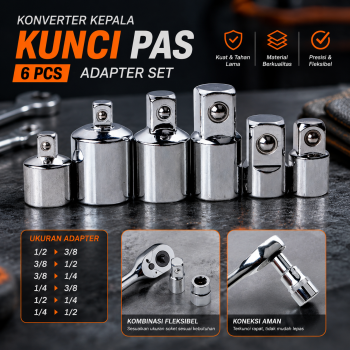 DDSKY Konverter Kepala Kunci Pas 6 PCS - DD14