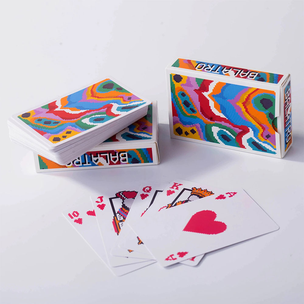 Kartu Remi Balatro Classic Poker High Definition Pattern - BS1067 Gambar produk Kartu Remi Balatro Classic Poker High Definition Pattern - BS1067 - 7