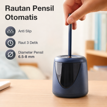 MOKA Rautan Pensil Automatic Pencil Sharpener for 6.5-8mm - KBX-5820C
