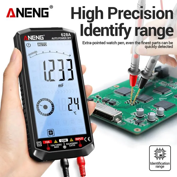 ANENG Digital Multimeter Tester Rechargeable Large Screen 6000 Counts - 628A Gambar produk ANENG Digital Multimeter Tester Rechargeable Large Screen 6000 Counts - 628A - Utama