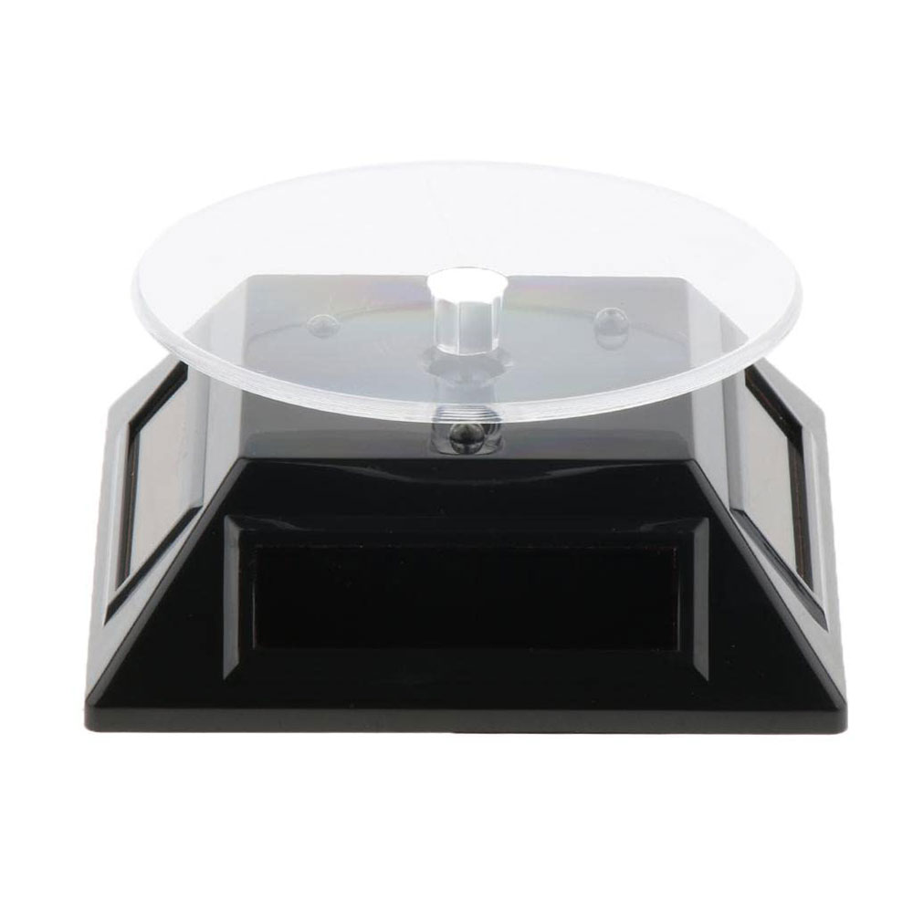 MOR Alas Putar Rotating Turntable Display Stand Solar Panel - QM115 Gambar produk MOR Alas Putar Rotating Turntable Display Stand Solar Panel - QM115 - Kemasan
