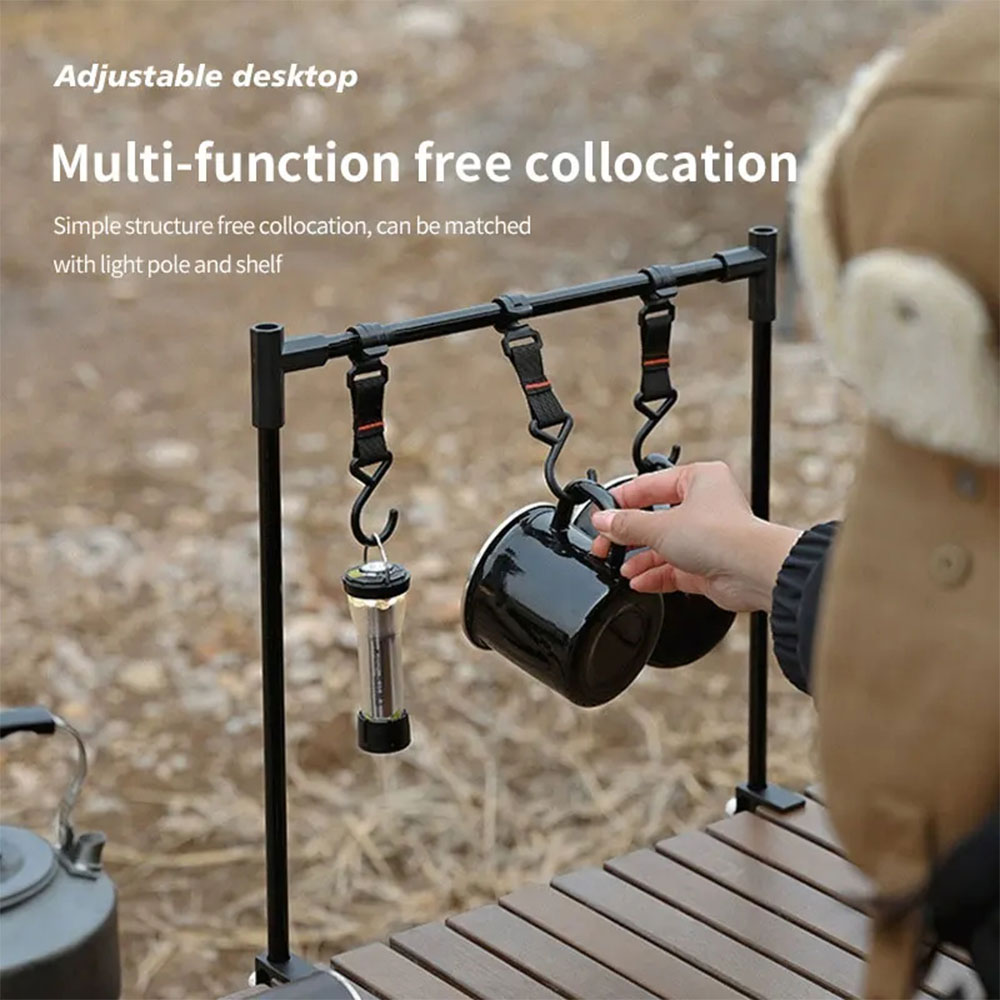 Gambar produk We Rak Gantung Meja Camping Foldable Hanging Aluminium Alloy - HG-15 - 3