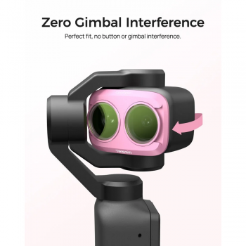 Gambar produk TELESIN Lens Camera Filter DJI Osmo Pocket 4 Pro CPL VND Cool Rose - S5-FLT-86-TDJ - 6
