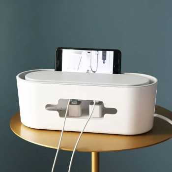 Gambar produk Kotak Organizer Kabel Charger Wire Cable Management Box