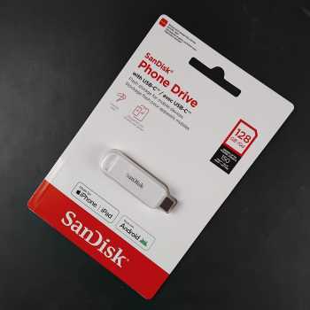 Gambar produk SanDisk Phone Drive USB Type-C 3.2 Gen 1 150MB/s 128GB - SDIXS0N - 2