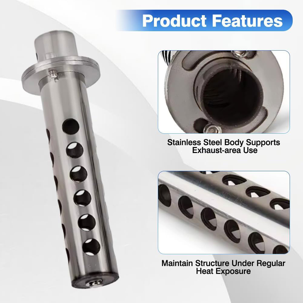 CH Db Killer Universal Muffler Silencer Peredam Knalpot Motor 51mm Type B - ES01015 Gambar produk CH Db Killer Universal Muffler Silencer Peredam Knalpot Motor 51mm Type B - ES01015 - 2