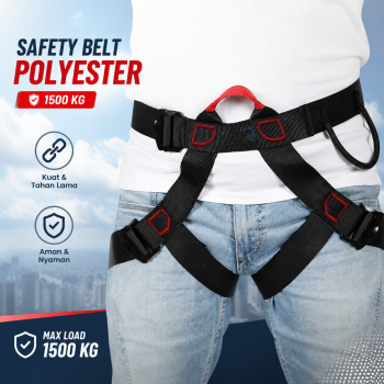 XINDA Safety Belt Universal Half Body Harness Durable Polyester - XD-A9501