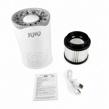 Gambar produk Taffware HUMI Air Purifier UV Light 360 Degree Portable HEPA Filter - BC-AP-01 - 7