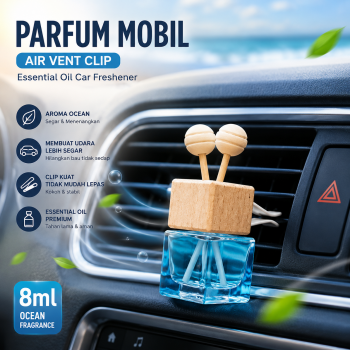 TOHOO Parfum Mobil Air Vent Clip Car Freshener 8ml - TH8