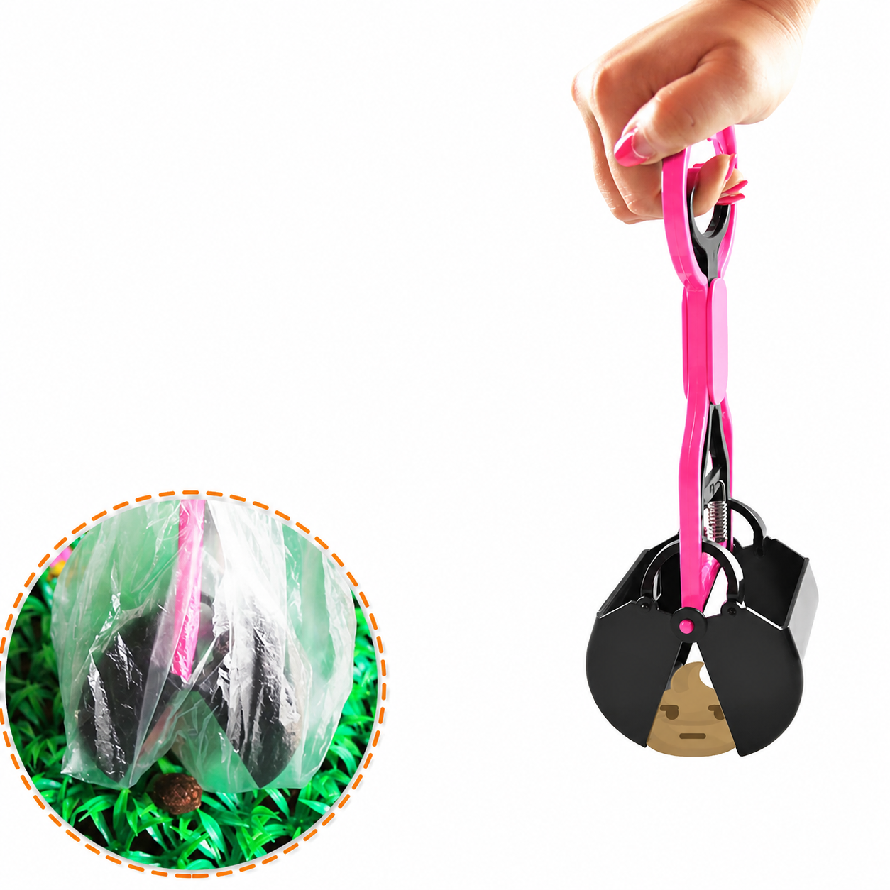 OWBOB Sekop Genggam Dog Pet Pop Scooper Cleaner 28cm - A11707 Gambar produk OWBOB Sekop Genggam Dog Pet Pop Scooper Cleaner 28cm - A11707 - 4