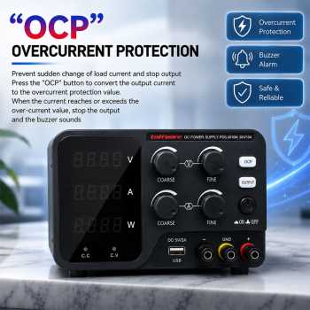 Gambar produk Taffware Adjustable DC Power Supply Variable Voltage 30V 10A 300W - PDS-3010M - 2