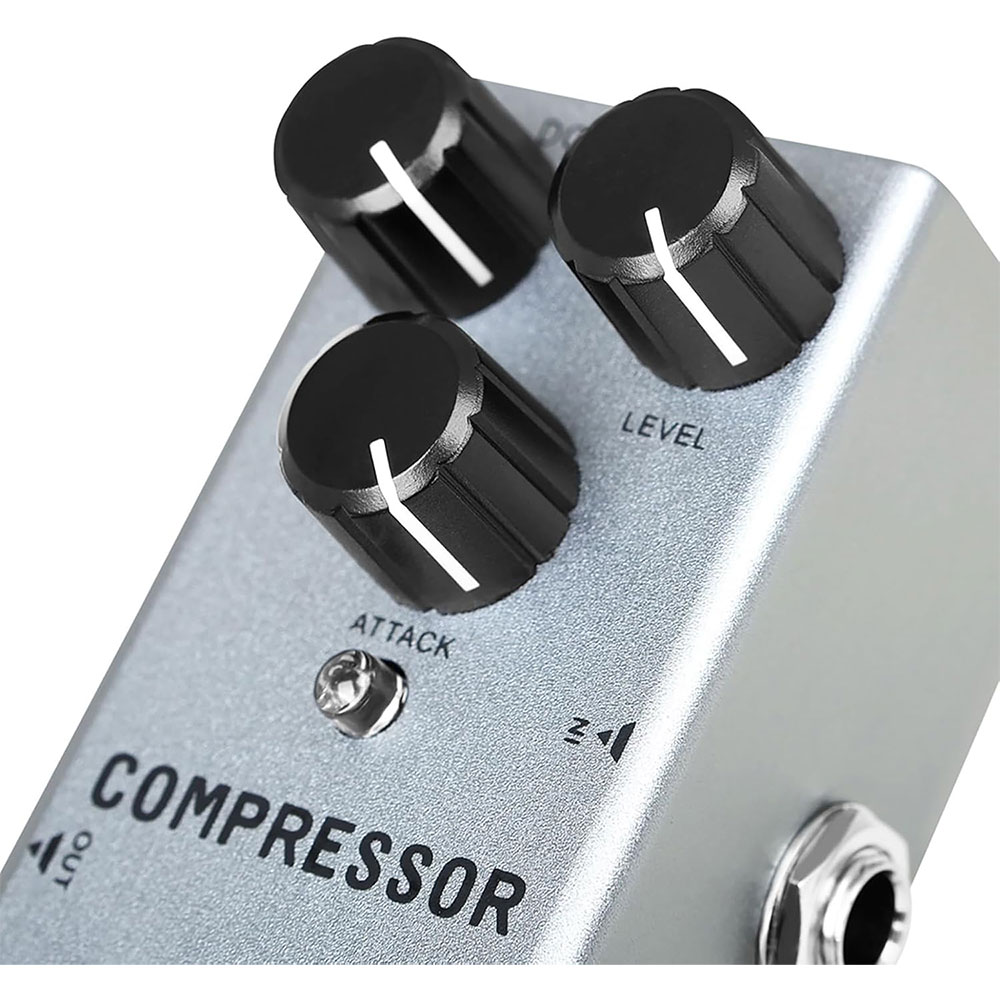 Ljmy Mini Pro Pedal Compressor Efek Gitar True Bypass 9V 300mA - EF-15 Gambar produk Ljmy Mini Pro Pedal Compressor Efek Gitar True Bypass 9V 300mA - EF-15 - 4