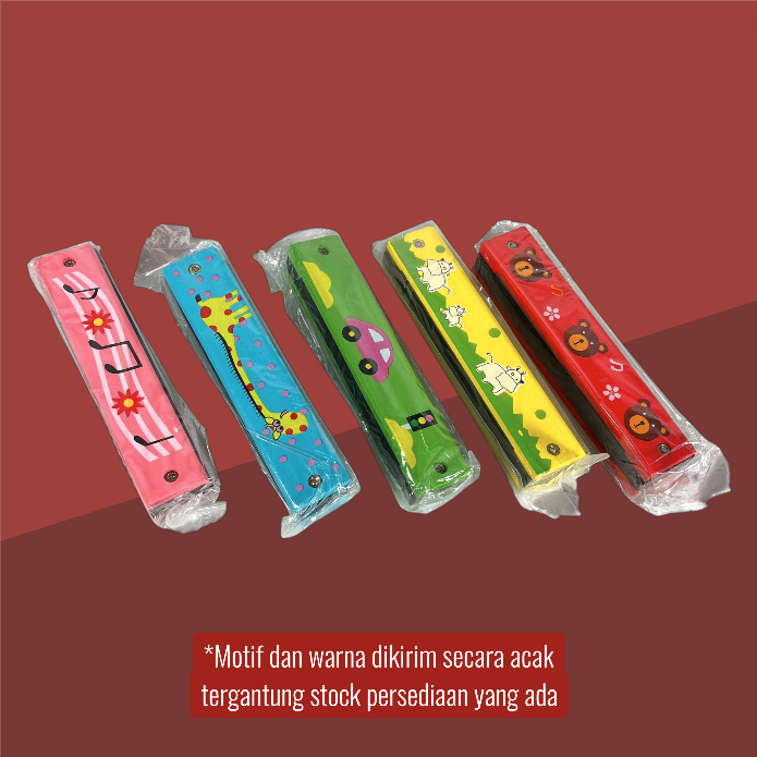 Gambar produk JOKEJOLLY Alat Musik Harmonika Anak Harmonica Musical Toy 16 Holes - WMN136 - 7