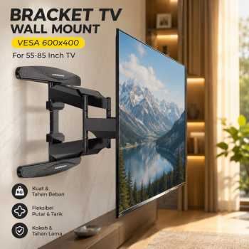 Taffware Bracket TV Wall Mount VESA 600x400 for 55-85 Inch TV - P65