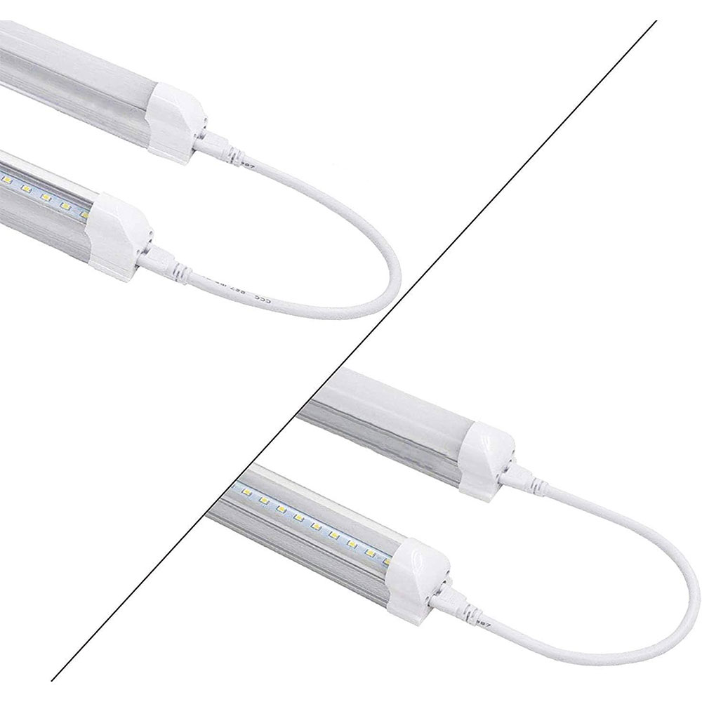 Trao Kabel Sambungan Lampu LED T5 Fitting Socket 3 Pin 2 Sisi Isolasi Ganda 30cm - T-532 Gambar produk Trao Kabel Sambungan Lampu LED T5 Fitting Socket 3 Pin 2 Sisi Isolasi Ganda 30cm - T-532 - 1