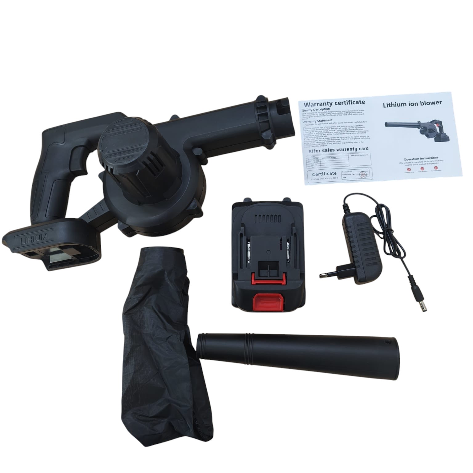 LIHIUM Air Blower Vacuum Cleaner 2in1 Cordless Rechargeable 6000mAh - FC-21 Gambar produk LIHIUM Air Blower Vacuum Cleaner 2in1 Cordless Rechargeable 6000mAh - FC-21 - 8