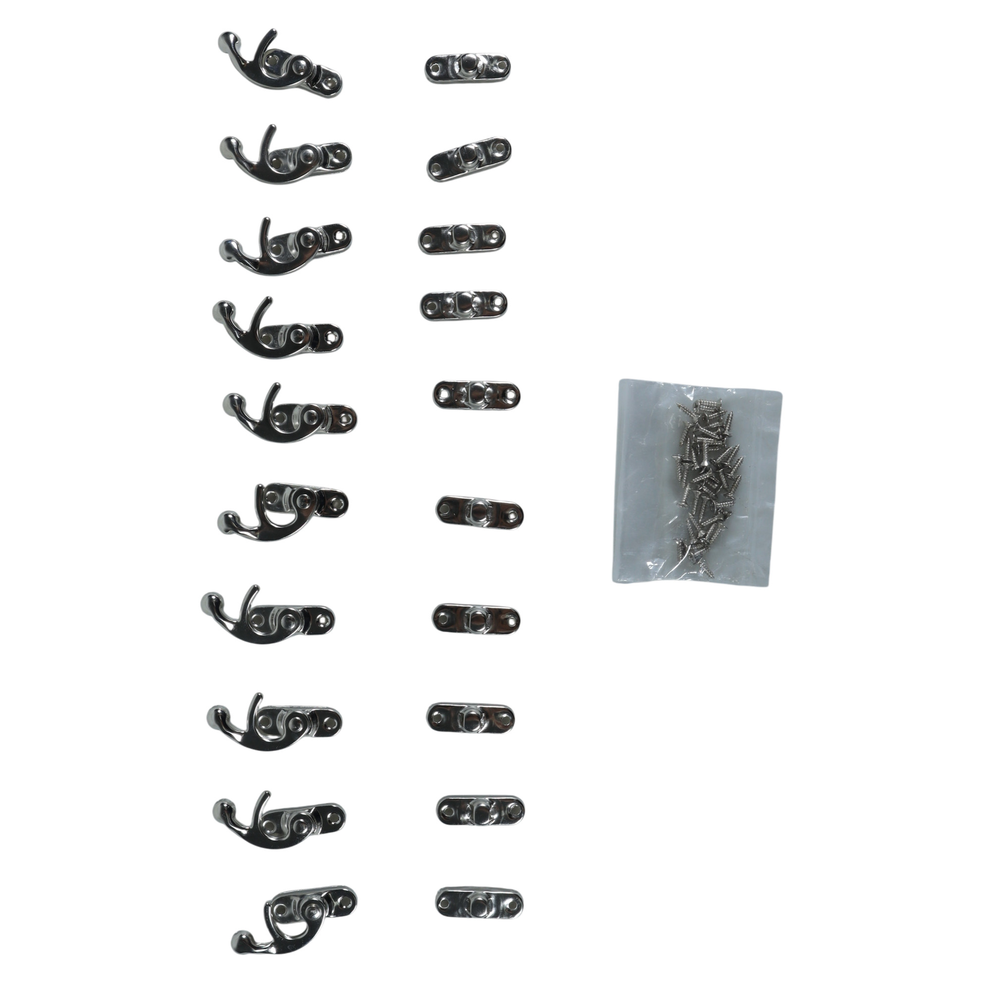 Gambar produk DROFOSREW Kunci Pengait Peti Buckle Hook Box 10 PCS Right Hook - DR-10 - 8