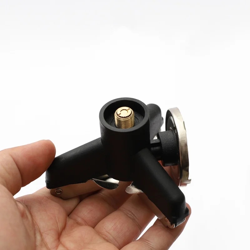 Homgee Adaptor Gas Camping Dudukan Tripod Lipat Self Lock Portable - TK-10 Gambar produk Homgee Adaptor Gas Camping Dudukan Tripod Lipat Self Lock Portable - TK-10 - 6