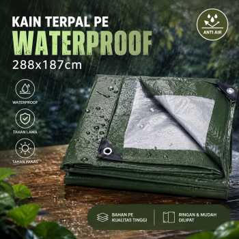 Gambar produk FMA Kain Terpal Tenda PE Anyaman Waterproof Military-Grade 288x187cm - FM-22M