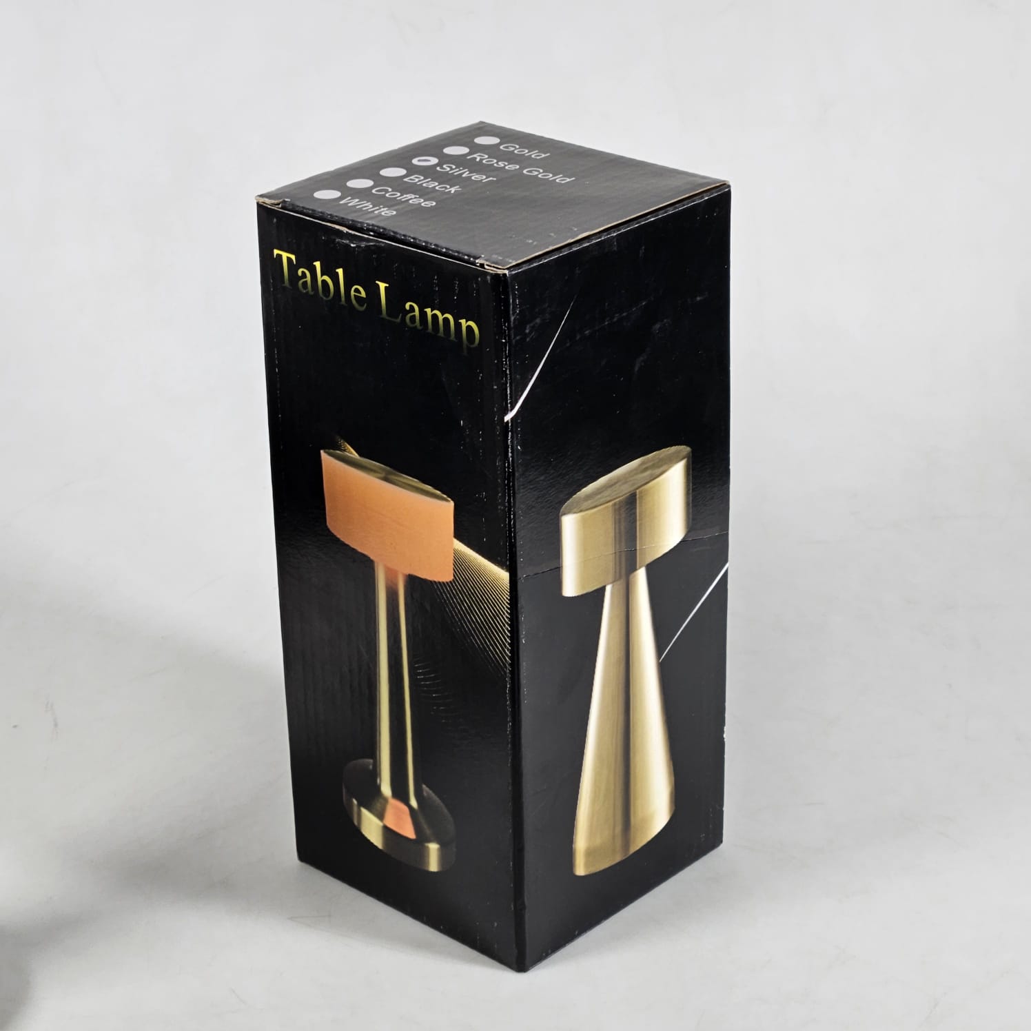 Gambar produk TaffLED Lampu Meja Hias Touch LED USB Rechargeable Tri Color 3W - QS-004 - Kemasan