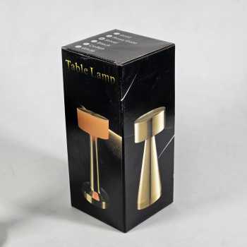 Gambar produk TaffLED Lampu Meja Hias Touch LED USB Rechargeable Tri Color 3W - QS-004 - Kemasan
