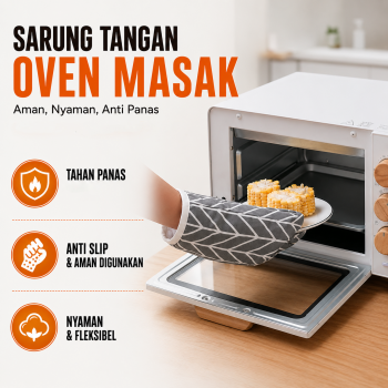 Aihogard Sarung Tangan Oven Masak Heat Resistant Gloves 1 PCS - JJ4113