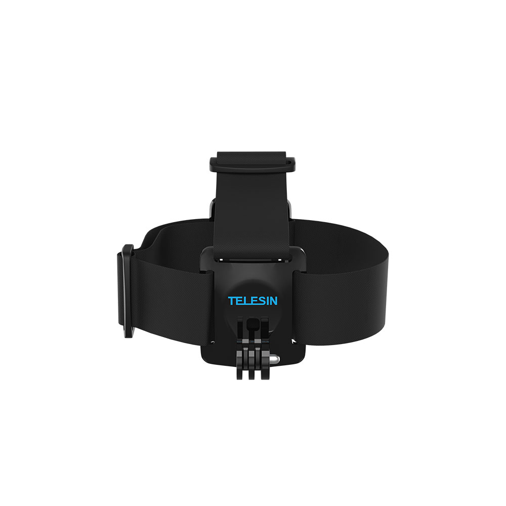 Gambar produk TELESIN Head Strap Action Camera Mount Universal 1/4 Adjustable - GP-HMS-T04 - 1