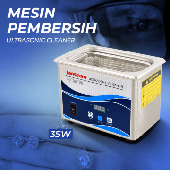 Gambar produk Taffware Mesin Pembersih Perhiasan Ultrasonic Cleaner 35W 800ml - GA008