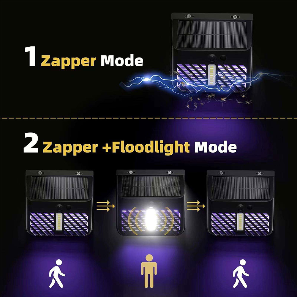 EM Lampu LED UV Anti Nyamuk 2in1 Solar Panel Mosquito Killer 800mAh - TY156 Gambar produk EM Lampu LED UV Anti Nyamuk 2in1 Solar Panel Mosquito Killer 800mAh - TY156 - 5