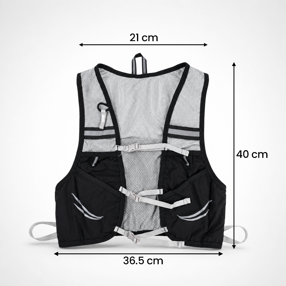 Gambar produk GARE Running Vest Hydrovest Hydration Breathable Rompi Lari Outdoor - WP450 - 8