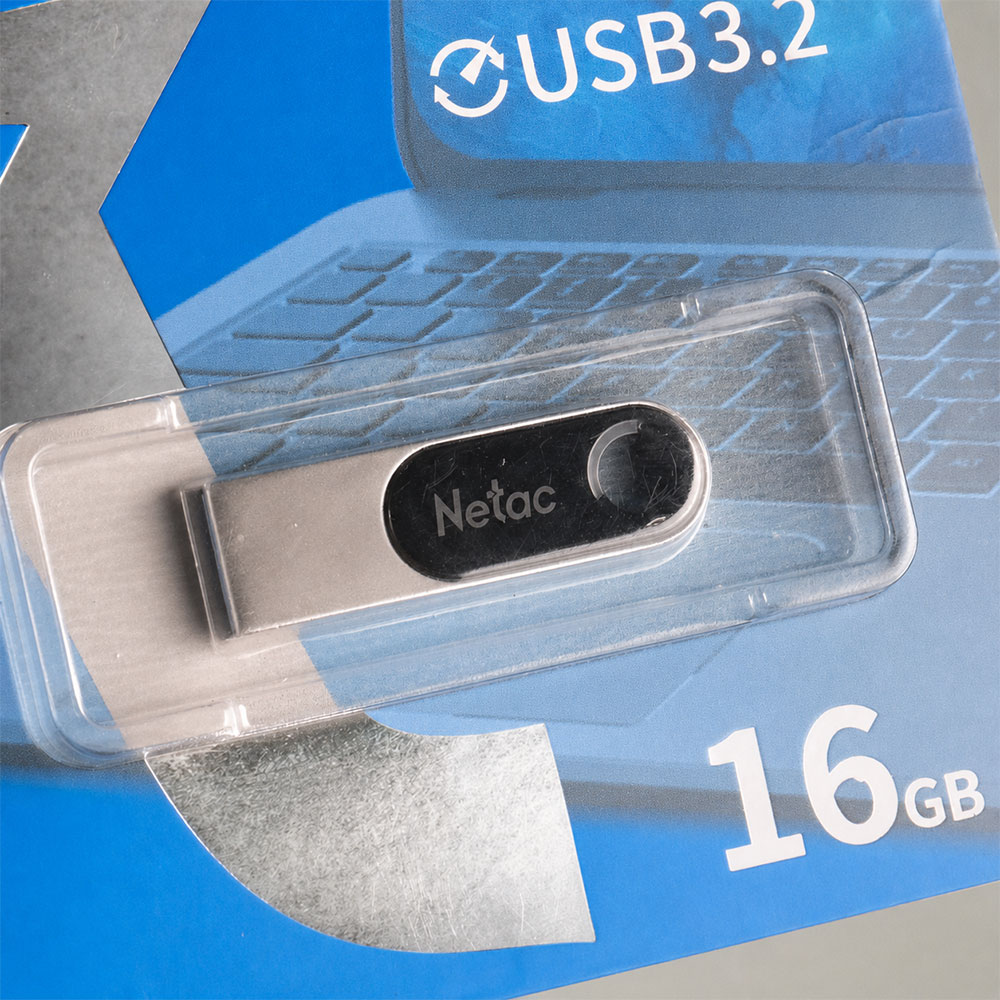 Netac Flashdisk USB 3.2 120 MB/s 16GB - U278 Gambar produk Netac Flashdisk USB 3.2 120 MB/s 16GB - U278 - 1