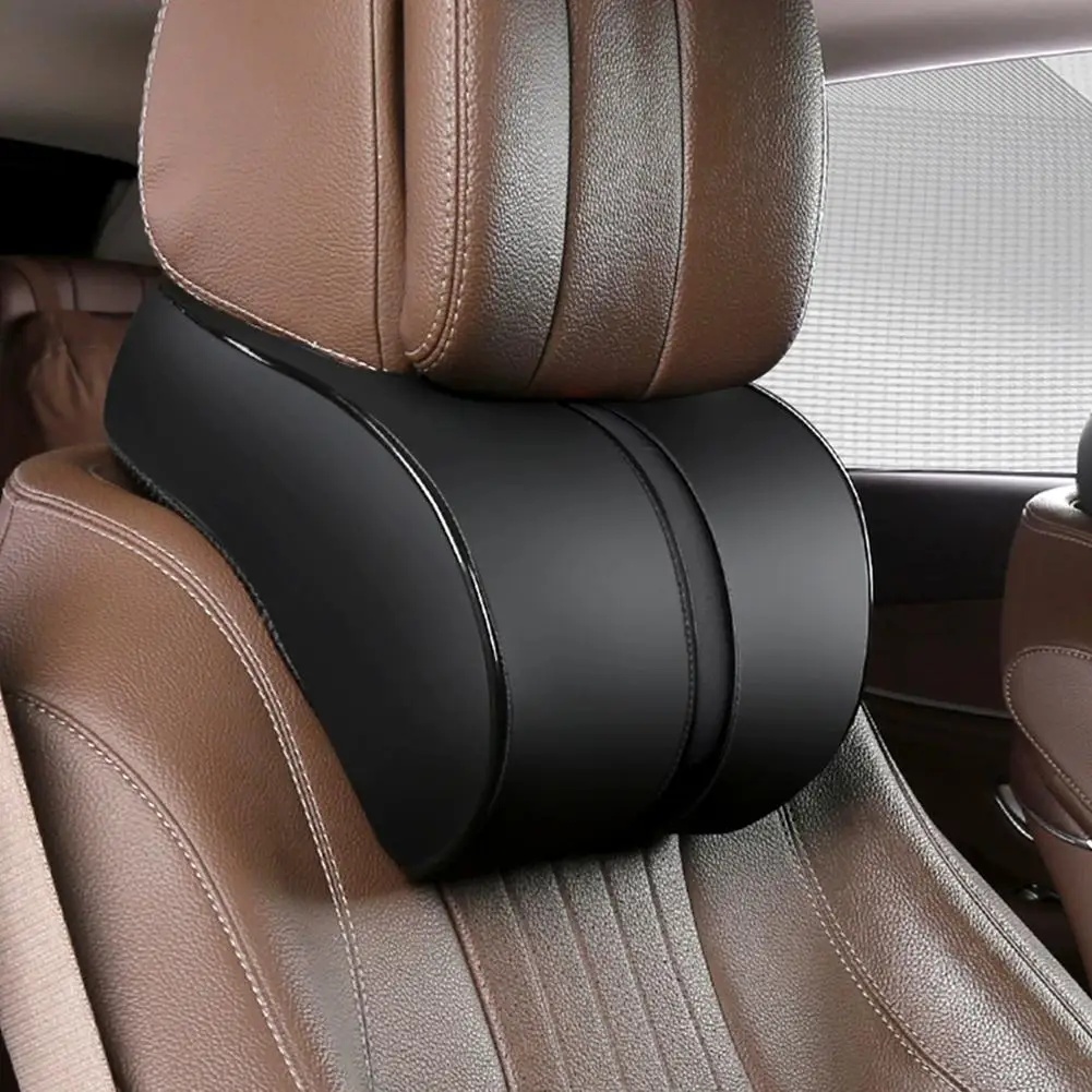 SCALZE Bantal Leher Mobil Ergonomis Memory Foam Car Headrest Pillow - AW-35 Gambar produk SCALZE Bantal Leher Mobil Ergonomis Memory Foam Car Headrest Pillow - AW-35 - Utama