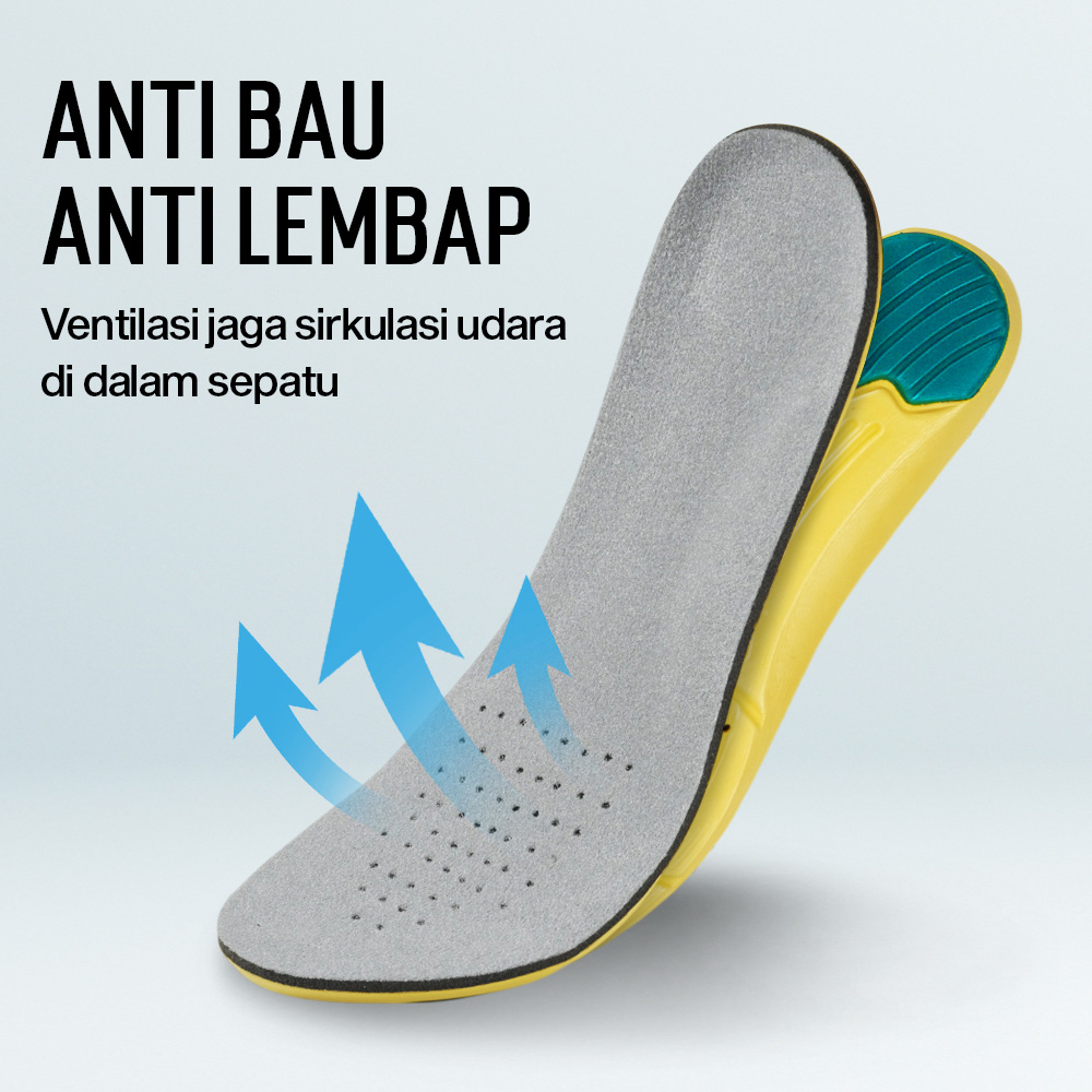 LUARMO Insole Sepatu Alas Kaki Orthopedic Running Cushion L - L3 Gambar produk LUARMO Insole Sepatu Alas Kaki Orthopedic Running Cushion L - L3 - 3