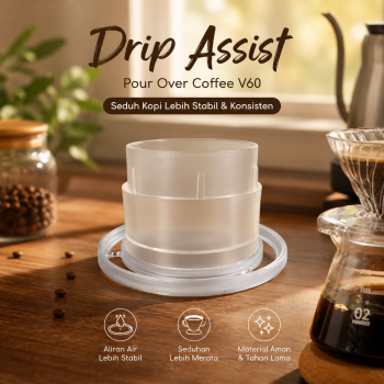 CAFEMASY Drip Assist Pour Over Coffee Dripper Shower Screen V60 - WS-10