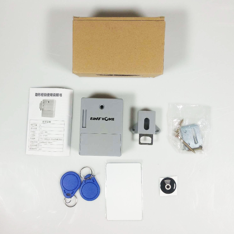 Gambar produk TaffHOME Security Kunci Lemari Sensor RFID Keyless Cabinet Door Lock - SCRFID - 7