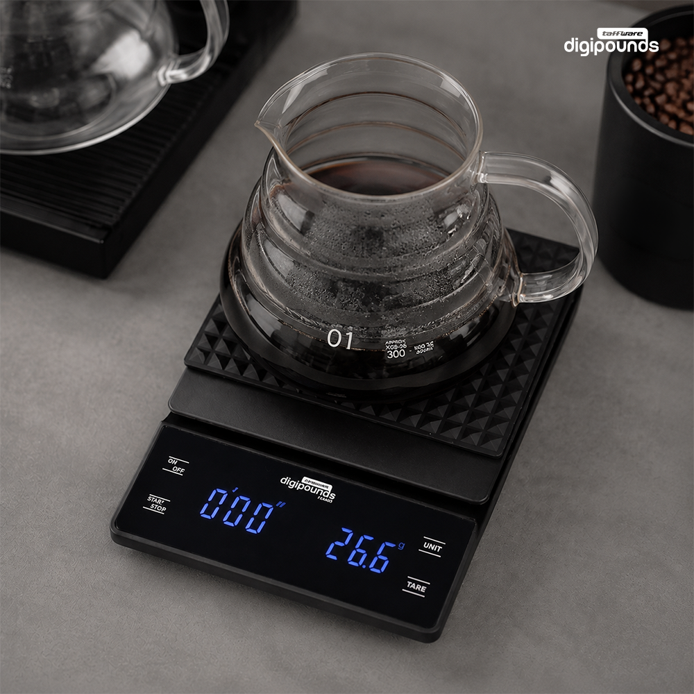 Gambar produk Taffware Digipounds Timbangan Kopi Digital Coffee Scale 0.1-1g 3kg - EK6002 - 7