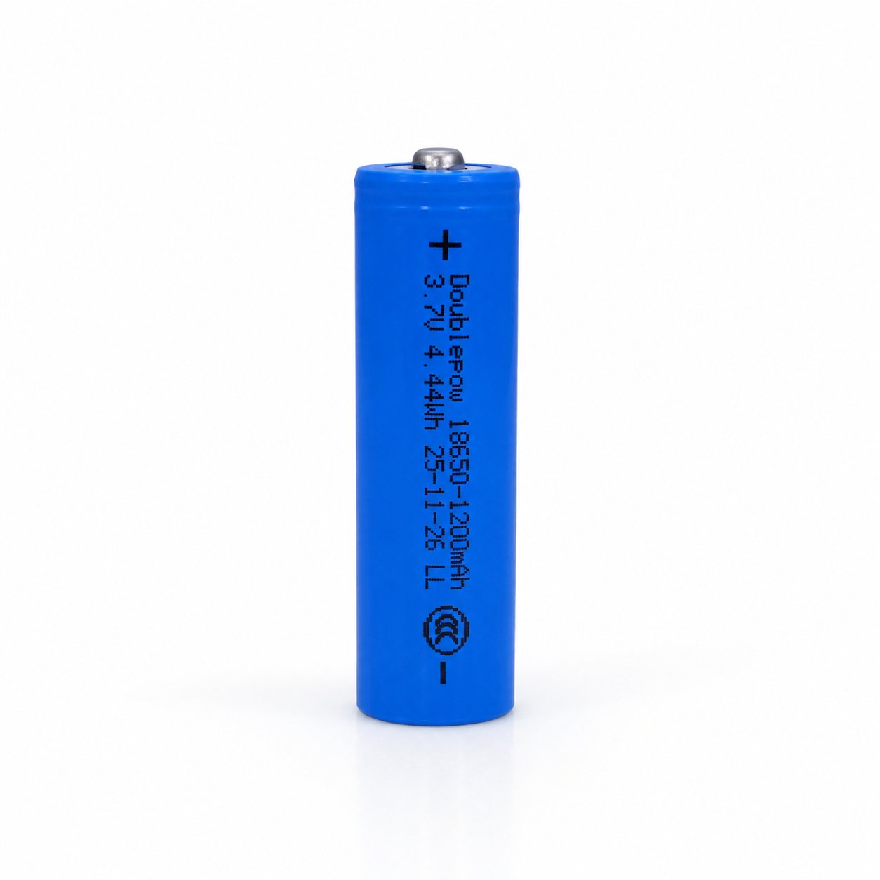 Gambar produk Doublepow Baterai Isi Ulang 18650 Li-Ion Button Top 1200mAh 3.7V 1 PCS - 1