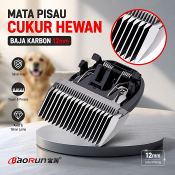 BaoRun iClipper Mata Pisau Cukur Hewan Pet Clipper Ceramic Baja Karbon - B12