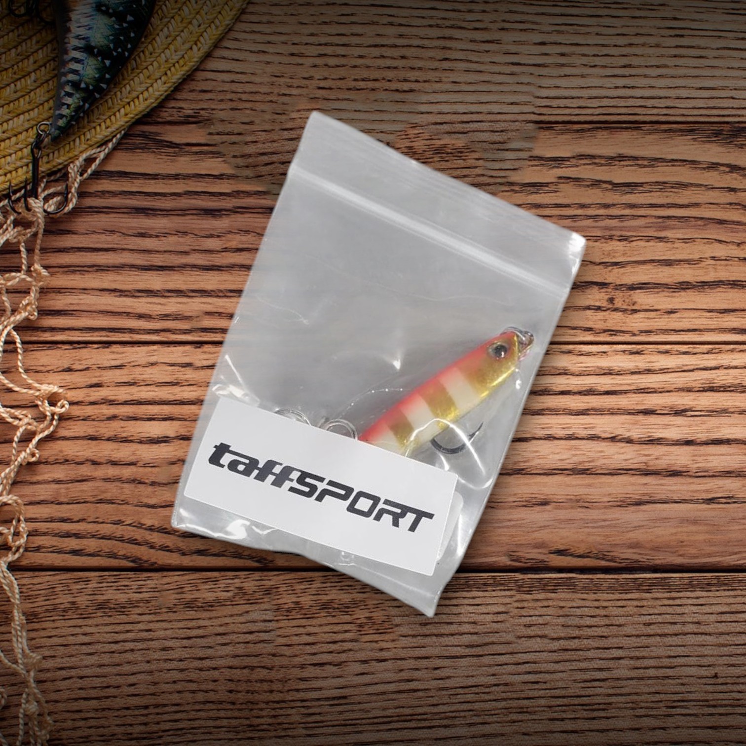 TaffSPORT Umpan Pancing Ikan Double Hook Bait Fishing Lure 5cm 15g - S1BF900 Gambar produk TaffSPORT Umpan Pancing Ikan Double Hook Bait Fishing Lure 5cm 15g - S1BF900 - Kemasan
