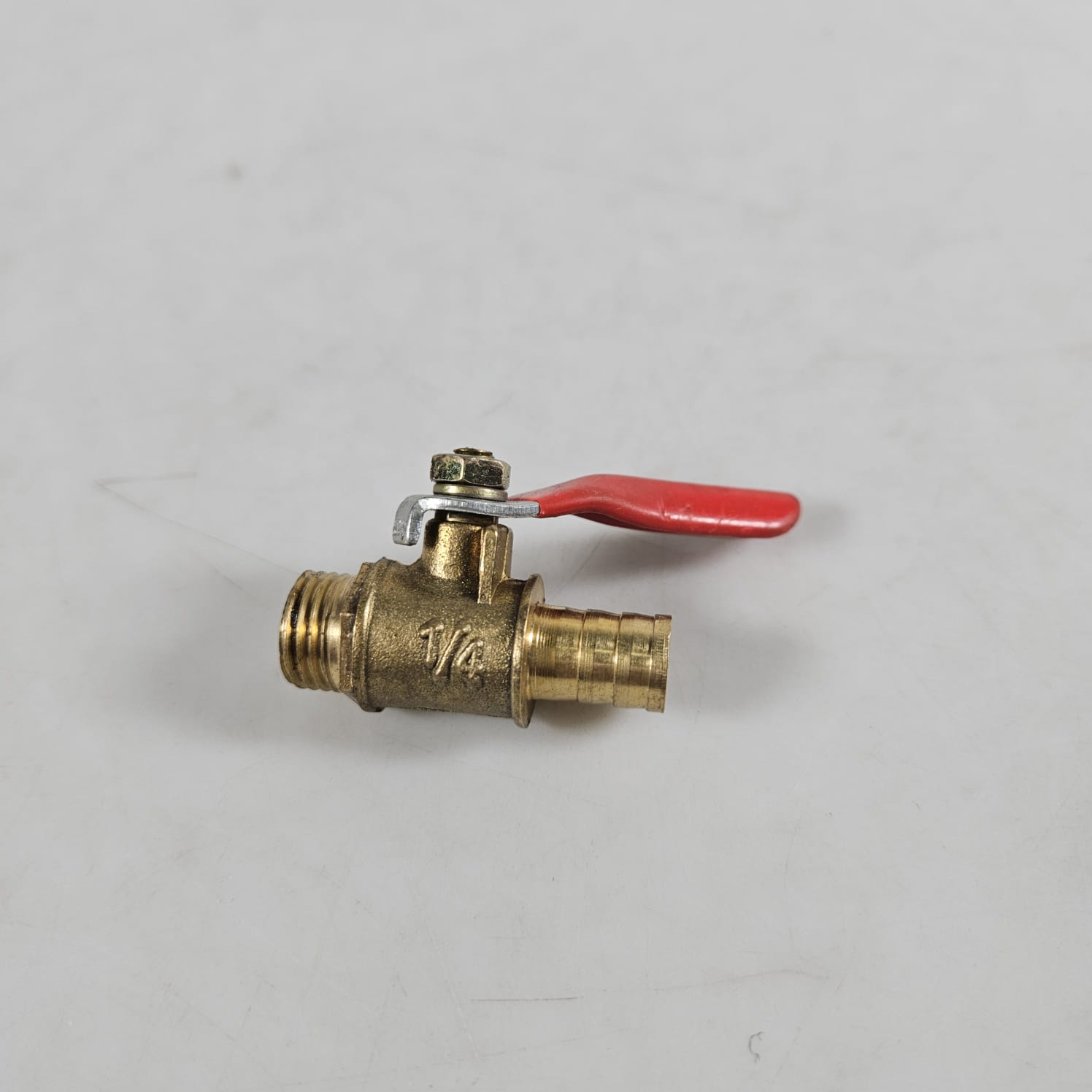 Gambar produk MAX Stop Kran Air Ball Valve Kuningan Nepel Selang Pagoda Brass 1/4 Male 10mm - DN8 - 2