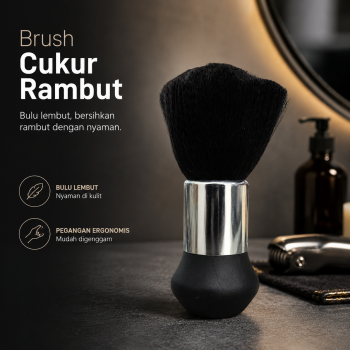 GENTLE Sikat Brush Cukur Rambut Bulu Halus Sweeping Hair Cleaning - G14