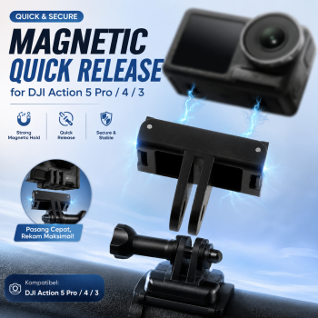 SZKOSTON Dudukan Magnetic Quick Release Adapter DJI Action 5 Pro/4/3 - 80735