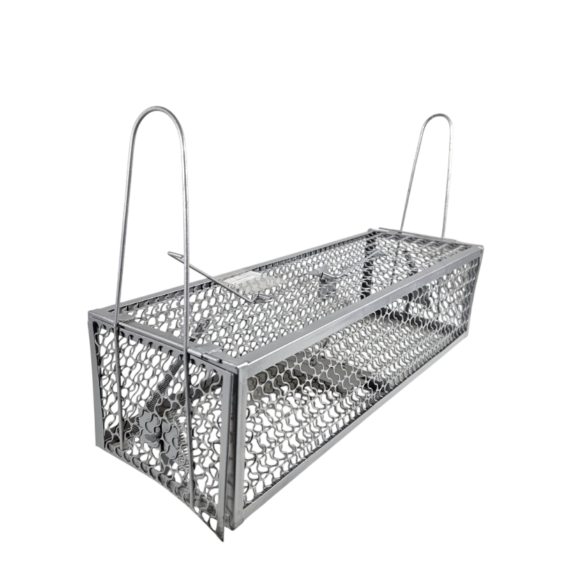 OTTON Jebakan Perangkap Tikus Kandang Besi Automatic Mousetrap - B-20 Gambar produk OTTON Jebakan Perangkap Tikus Kandang Besi Automatic Mousetrap - B-20 - Kemasan