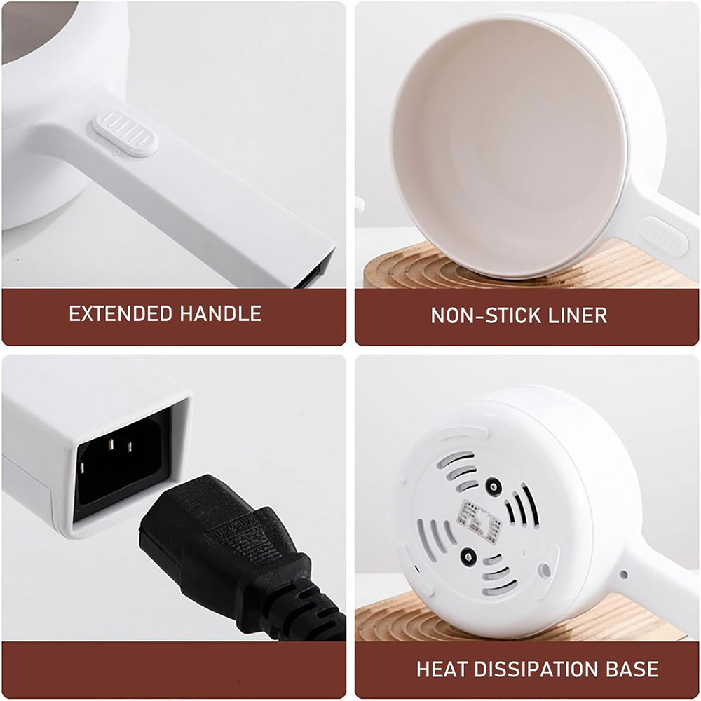 Rimo Panci Listrik Multifungsi Electric Pan with Steaming 2.2L 600W - SDD-18D Gambar produk Rimo Panci Listrik Multifungsi Electric Pan with Steaming 2.2L 600W - SDD-18D - 4