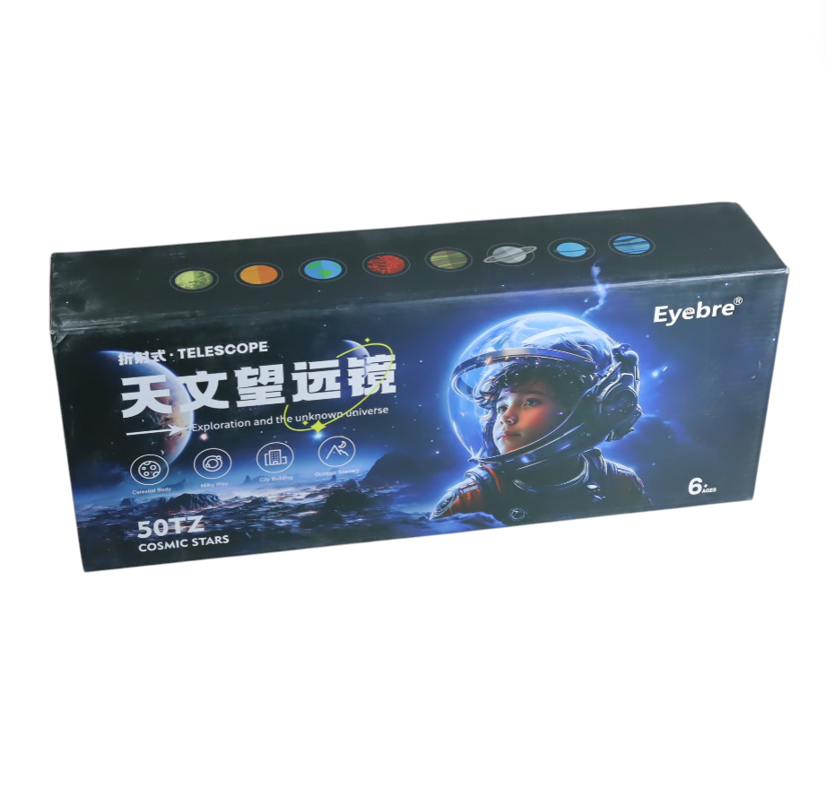 Eyebre Teleskop Teropong Bintang Space Astronomical 200x50mm - 50TZ Gambar produk Eyebre Teleskop Teropong Bintang Space Astronomical 200x50mm - 50TZ - Kemasan