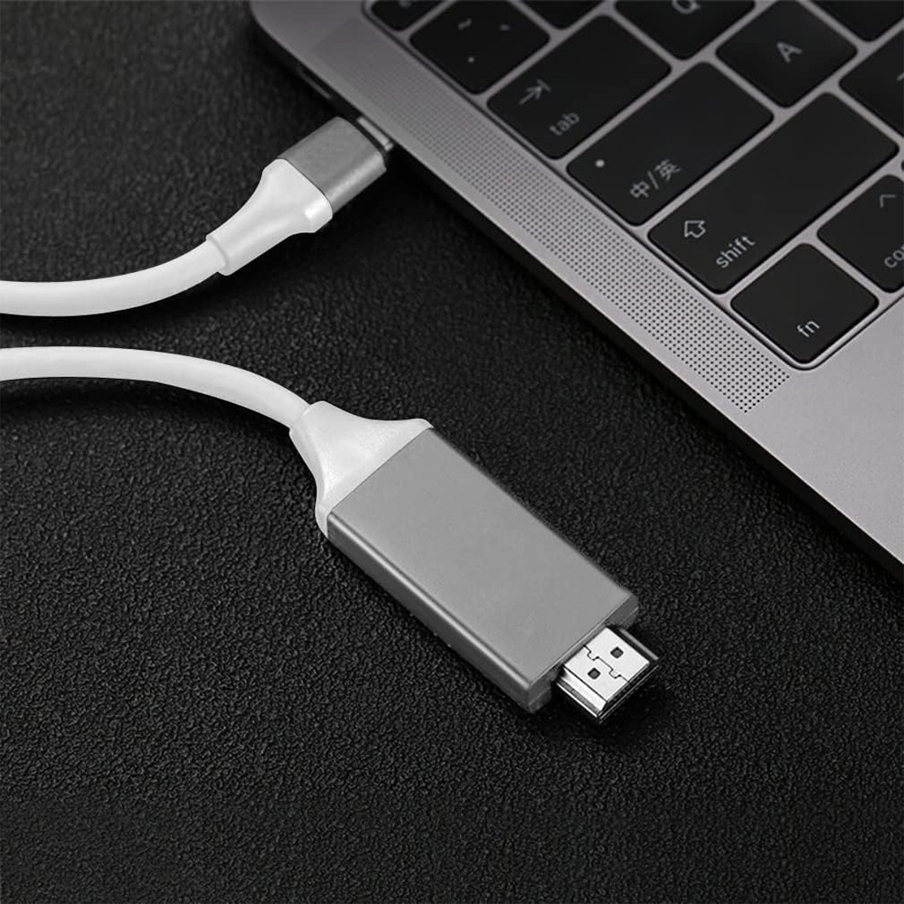 Gambar produk FSU Kabel Konverter USB Type C to HDMI 4K 30Hz 200cm - VUH-05 - 3