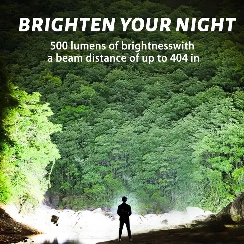 PACOONE Lampu Camping Tenda Gantung Flashlight Retro Style 1200mAh - LY25 Gambar produk PACOONE Lampu Camping Tenda Gantung Flashlight Retro Style 1200mAh - LY25 - 2
